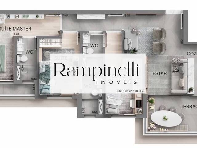 #2502 - Apartamento para Venda em Barueri - SP