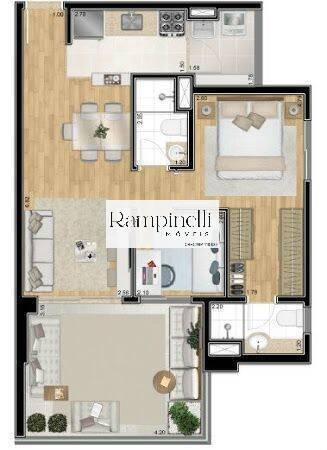 Apartamento, 2 quartos, 65 m² - Foto 8