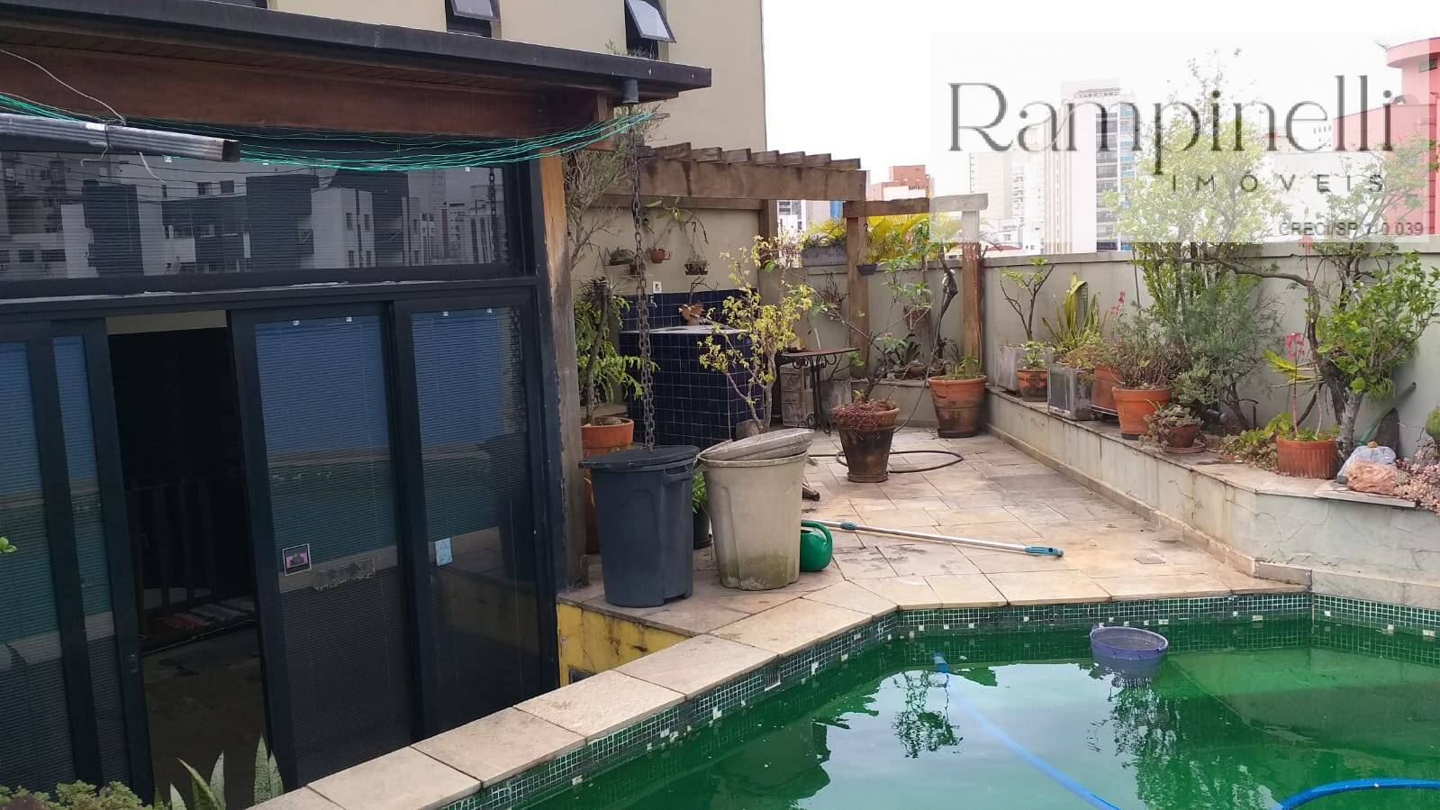 APARTAMENTO DUPLEX EM COBERTURA COM PISCINA 262 m2 DE AREA TOTAL !!