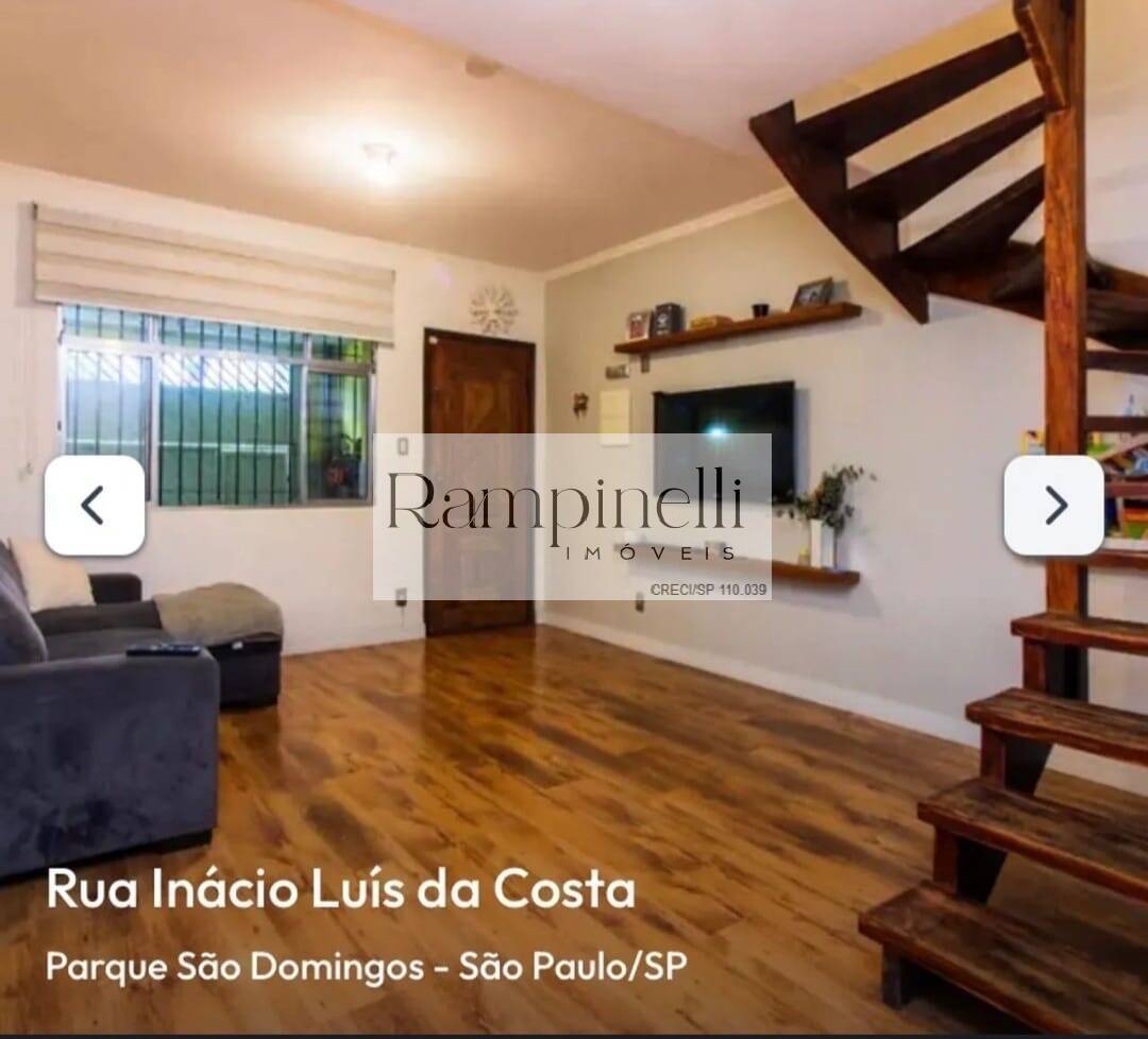 SOBRADO CHARMOSO NO PARQUE SÃO DOMINGOS COM QUINTAL E CHURRASQUEIRA